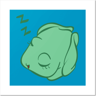 Sleeping Frog Posters and Art